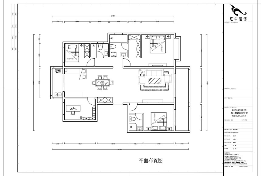 860x580_蔡成昊_南京中冶盛世濱江175㎡現(xiàn)代風格裝修_平面布置圖