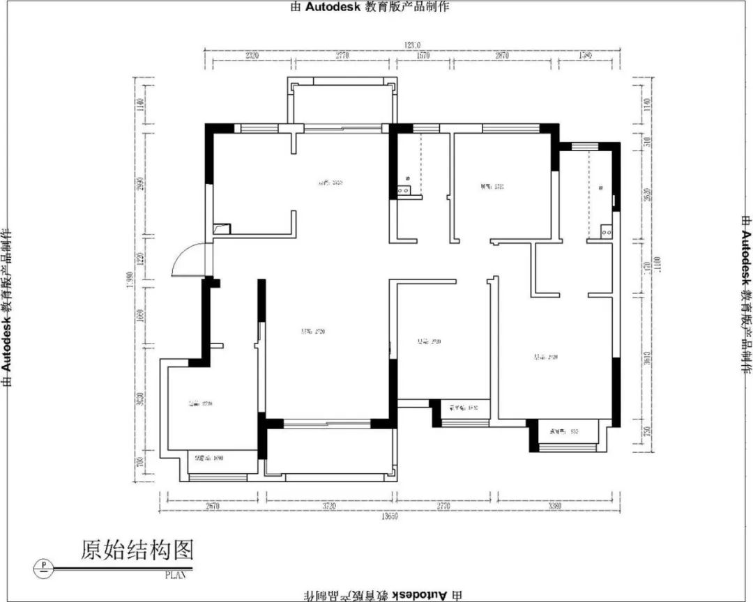 張桐瑋_紅牛設(shè)計(jì)--電建洺悅府130㎡北歐風(fēng)格02戶(hù)型分析