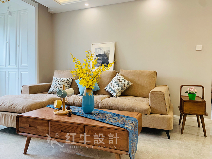 保利國(guó)際社區(qū)115㎡現(xiàn)代風(fēng)格--想現(xiàn)場(chǎng)參觀新裝好的房子嗎？這里就有哦！01劉曉芳_保利國(guó)際社區(qū)-89㎡-北歐風(fēng)格