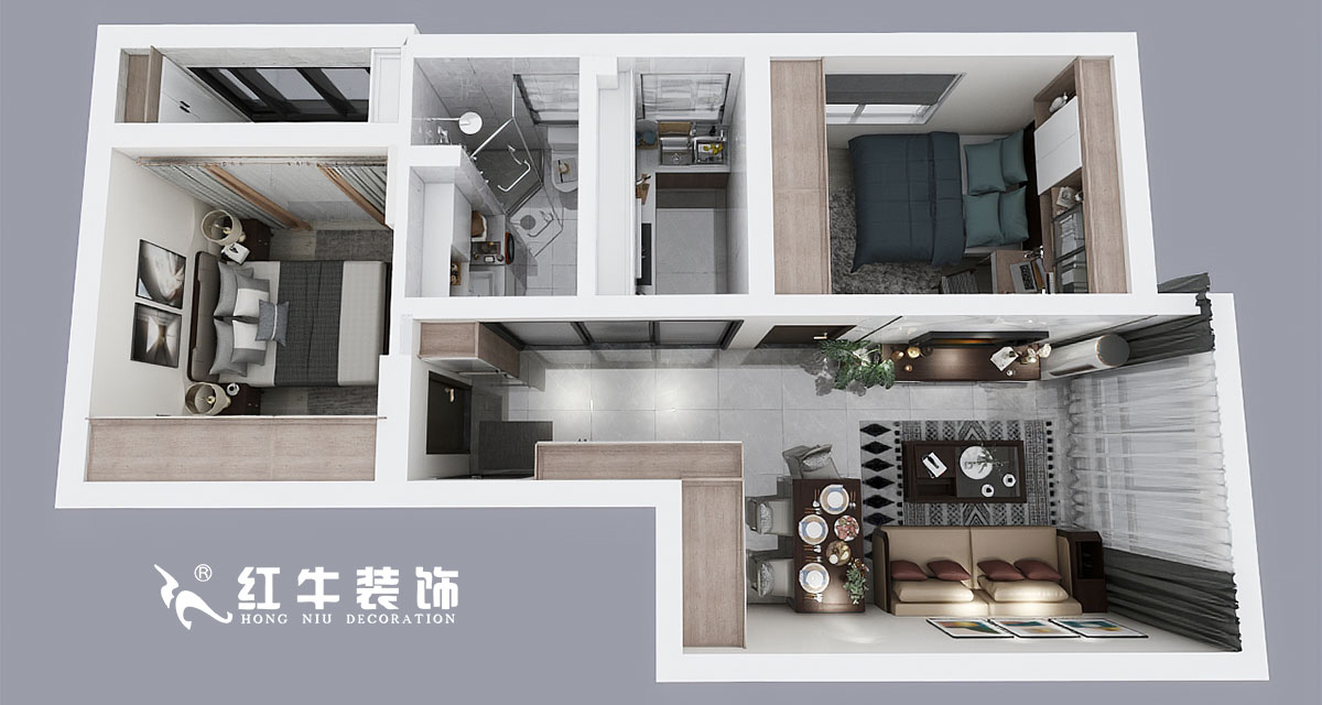 陶陽_萬達(dá)東坊4-101-70㎡-現(xiàn)代輕奢風(fēng)格00鳥瞰圖