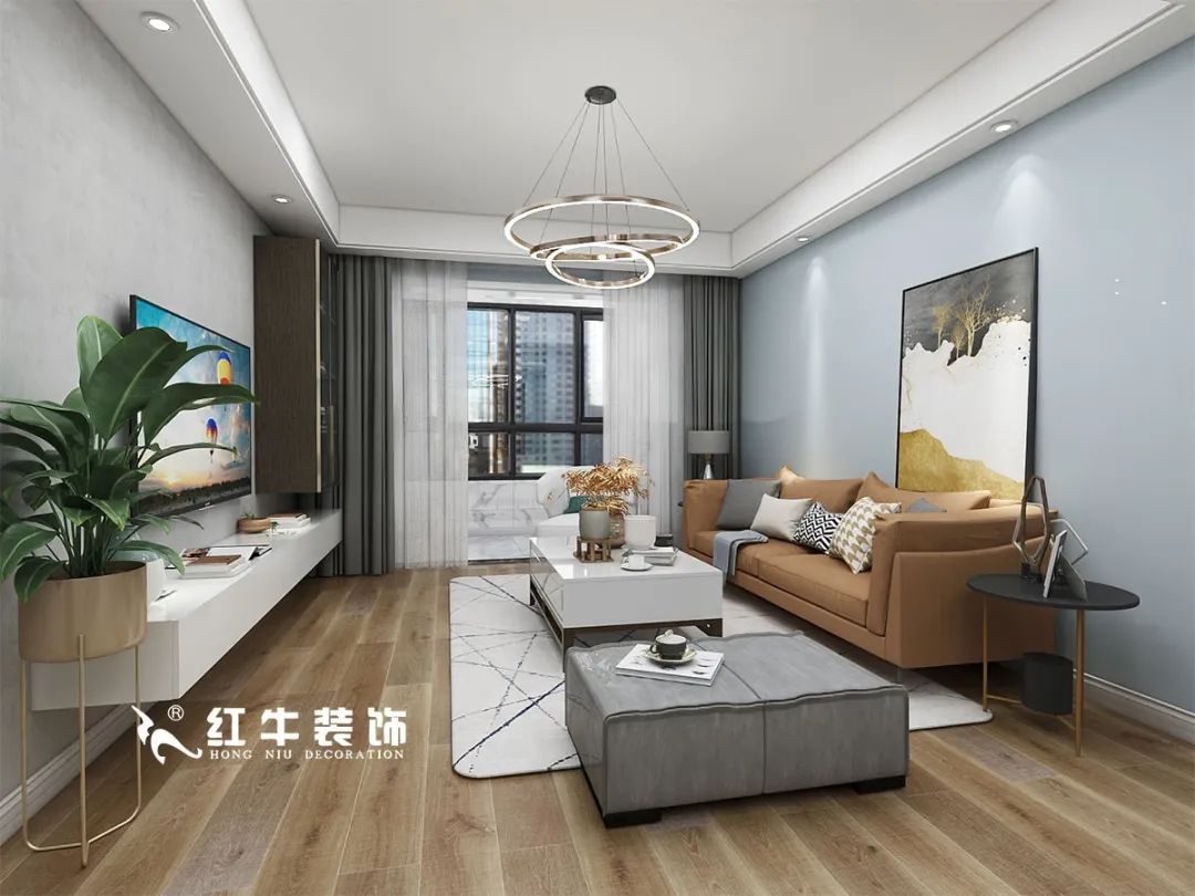 張桐瑋_保利國(guó)際社區(qū)115㎡現(xiàn)代簡(jiǎn)約｜簡(jiǎn)潔優(yōu)雅的家，自由閑適的生活?。ǔ善芳?5