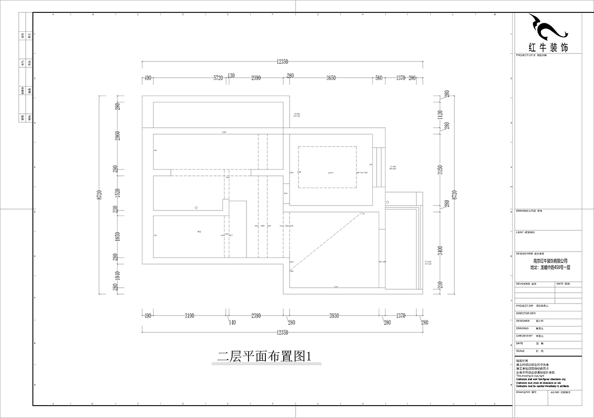 孟憲濤｜攝山星城步青苑24-1-601-120㎡-簡(jiǎn)約風(fēng)格｜4室2廳2衛(wèi)｜毛坯裝修｜定制家｜全包16萬｜00_02二層框架圖