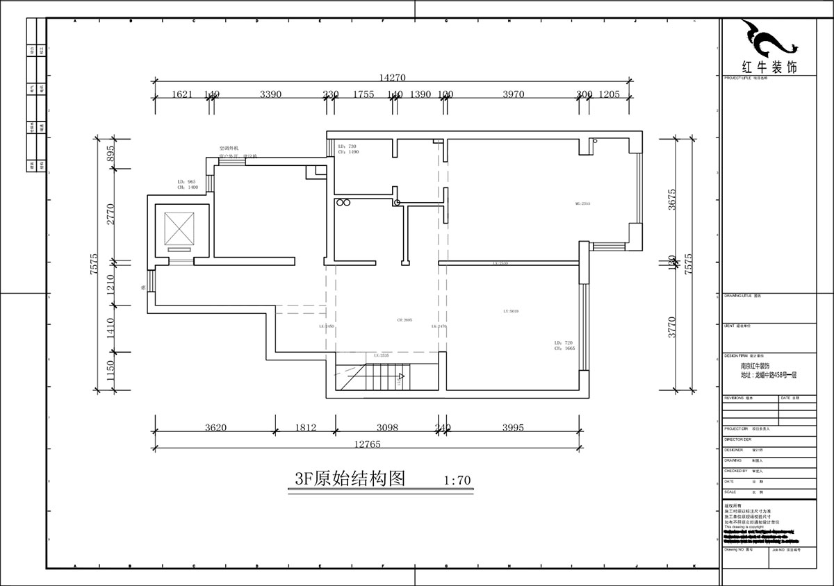 蔣?。┥紧斈芷咛栐?-205-280㎡-現(xiàn)代簡約風(fēng)格｜復(fù)式｜4室2廳3衛(wèi)｜毛坯裝修｜定制家｜全包40萬｜00_02二層原始結(jié)構(gòu)圖