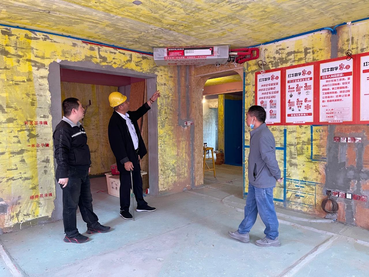 工程總監(jiān)帶隊突擊巡檢，精益求精